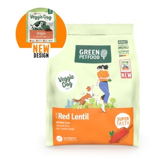 Green Petfood VeggieDog Red Lentil (ehem. Origin)
