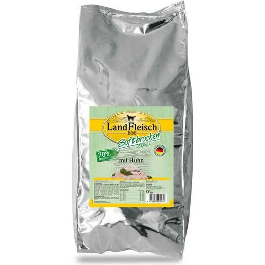 Landfleisch Dog Softbrocken mit Huhn