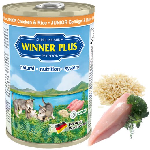 Winner Plus PUPPY JUNIOR mit Gefl�gel & Reis