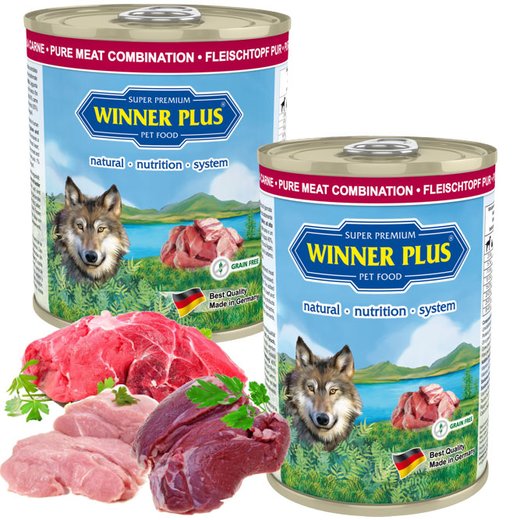 Winner Plus PUR Fleischtopf mit Rind, Lamm & Pute