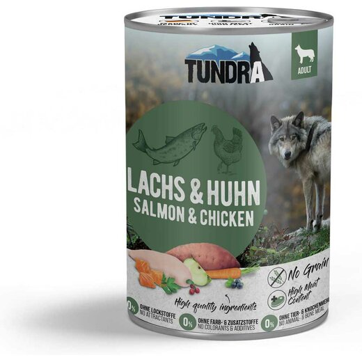 Tundra Hunde-Nassfutter Lachs & Huhn