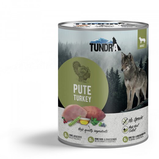 Tundra Hunde-Nassfutter Pute