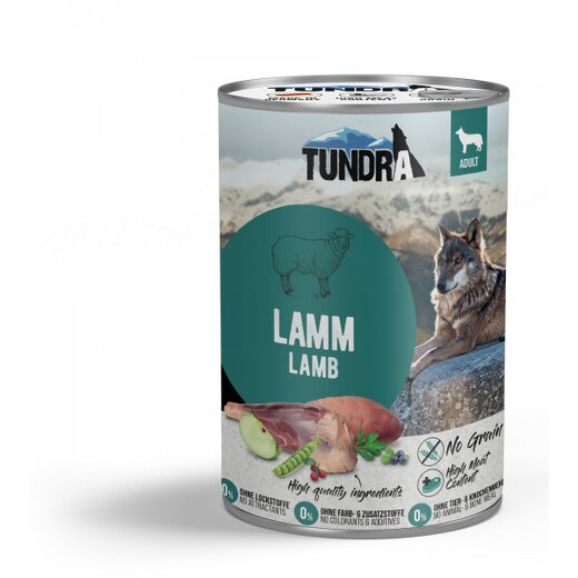 Tundra Hunde-Nassfutter Lamm