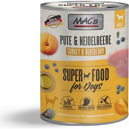 MACs Dog Pute & Heidelbeere